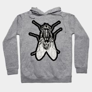 Fly - vintage print Hoodie